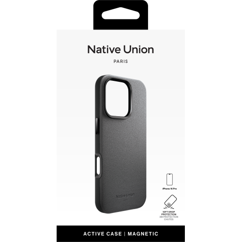 ACTIVE CASE FOR IPHONE 16 PRO BLACK, чехол защитный для iPhone 16 PRO, цвет: чёрный