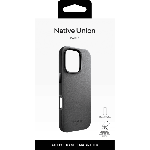 ACTIVE CASE FOR IPHONE 16 PRO MAX BLACK, чехол защитный для iPhone 16 PRO MAX, цвет: чёрный