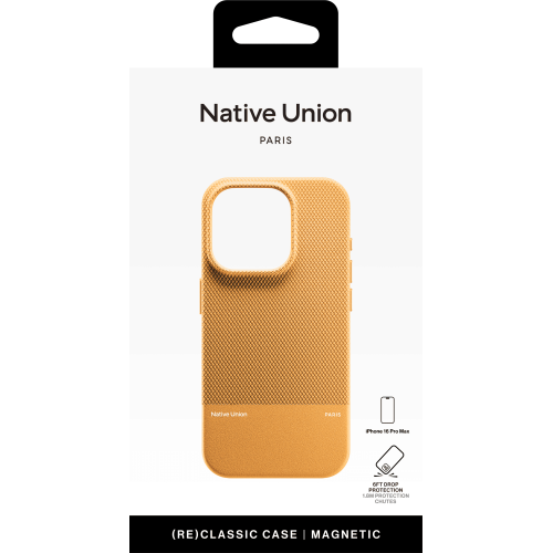 (RE)CLASSIC CASE FOR IPHONE 16 PRO MAX KRAFT, чехол защитный для iPhone 16 PRO MAX, цвет: крафт