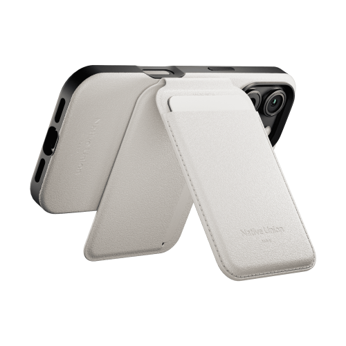 ACTIVE WALLET STAND SANDSTONE, чехол для пластиковых карт Native Union, цвет: песчаник