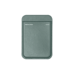 (RE)CLASSIC CARD WALLET SLATE GREEN, чехол для пластиковых карт Native Union, цвет: зеленый сланец
