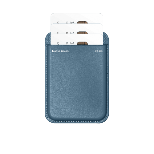 (RE)CLASSIC CARD WALLET NAVY, чехол для пластиковых карт Native Union, цвет: синий