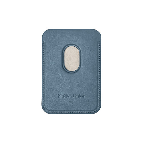 (RE)CLASSIC CARD WALLET NAVY, чехол для пластиковых карт Native Union, цвет: синий