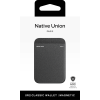 (RE)CLASSIC CARD WALLET BLACK, чехол для пластиковых карт Native Union, цвет: черный
