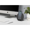 DOCK WIRELESS FABRIC БЗУ стандарта Qi, мощность 10W, с подставкой, цвет:серый