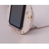 DOCK WIRELESS TERRAZZO БЗУ стандарта Qi, мощность 10W, с подставкой, цвет: розовый