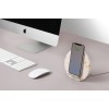 DOCK WIRELESS TERRAZZO БЗУ стандарта Qi, мощность 10W, с подставкой, цвет: розовый