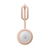 CURVE AIRTAG CASE чехол защитный для AirTag, цвет: персиковый