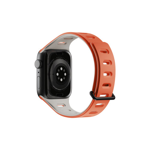 Ремешок для часов Apple Watch,Magnetic  38/40/41MM, Native Union,оранж/сер