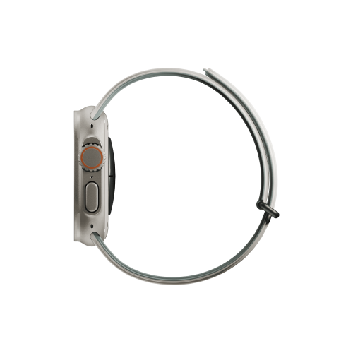 Ремешок для часов APPLE WATCH Magnetic 42/44/45/49MM, зеленый/серый