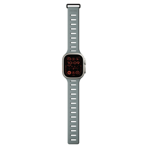Ремешок для часов APPLE WATCH Magnetic 42/44/45/49MM, зеленый/серый
