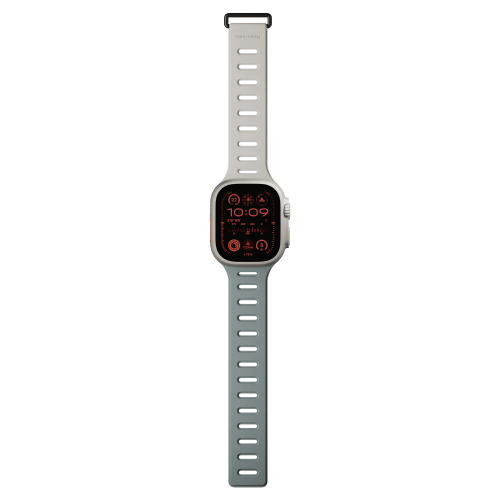 Ремешок для часов APPLE WATCH Magnetic 42/44/45/49MM, зеленый/серый