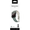 Ремешок для часов APPLE WATCH Magnetic 42/44/45/49MM, зеленый/серый