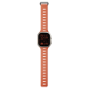 Ремешок для часов Apple Watch,Magnetic 42/44/45/49MM, оранжевый/серый