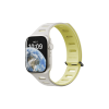 Ремешок для часов APPLE WATCH Magnetic 42/44/45/49MM,желтый/серый