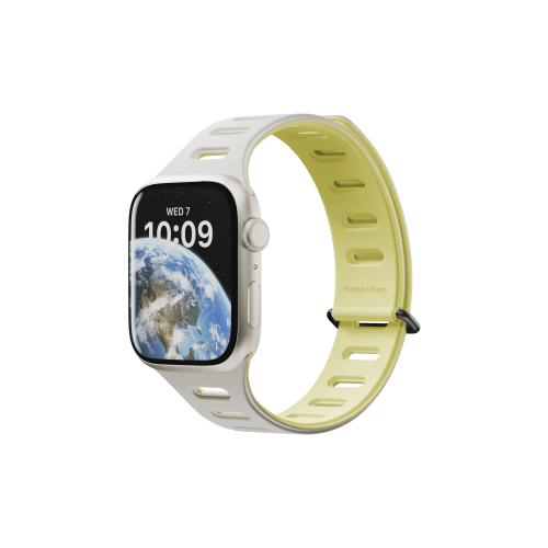 Ремешок для часов APPLE WATCH Magnetic 42/44/45/49MM,желтый/серый