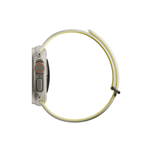 Ремешок для часов APPLE WATCH Magnetic 42/44/45/49MM,желтый/серый