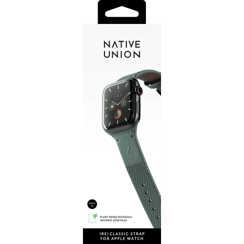 Ремешок для часов (RE)CLASSIC STRAP FOR APPLE WATCH 40MM , зеленый