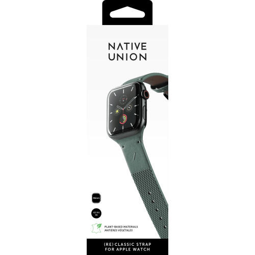Ремешок для часов (RE)CLASSIC STRAP FOR APPLE WATCH 44MM , зеленый