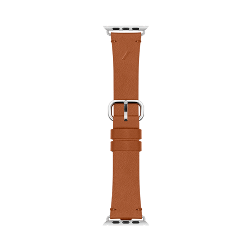 Ремешок для часов Apple Watch  40мм, кожаный, коричневый