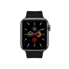 Ремешок для часов Apple Watch  40мм, cиликоновый черный