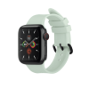 Ремешок для часов Apple Watch  40мм, cиликоновый зелёный