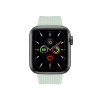 Ремешок для часов Apple Watch  40мм, cиликоновый зелёный