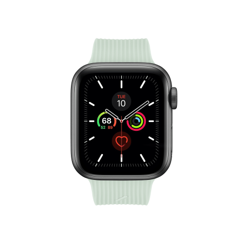Ремешок для часов Apple Watch  40мм, cиликоновый зелёный
