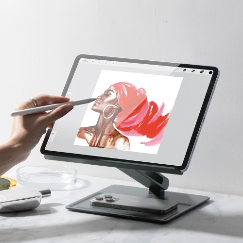 Подставка для ноутбука HOME-STAND-GRN, цвет: зеленый