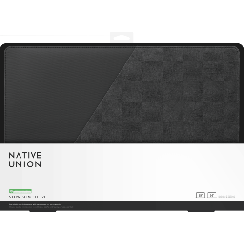 Защитный чехол STOW SLIM SLEEVE FOR MACBOOK 15/16, цвет: серый