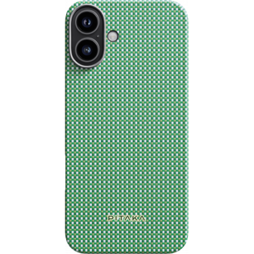 Чехол Pitaka Ultra-Slim Case для iPhone 16, Forest Green