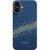 Чехол Pitaka StarPeak Tactile Woven case для iPhone 16 Plus, Milky Way Galaxy