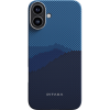 Чехол Pitaka StarPeak Tactile Woven case для iPhone 16 Plus, Over The Horizon