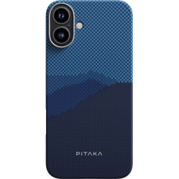 Чехол Pitaka StarPeak Tactile Woven case для iPhone 16 Plus, Over The Horizon