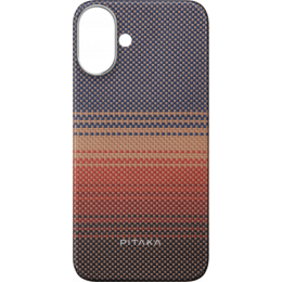 Чехол Pitaka Tactile Woven case для iPhone 16 Plus - Sunset