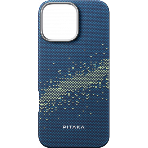 Чехол Pitaka StarPeak Tactile Woven case для iPhone 16 Pro , Milky Way Galaxy