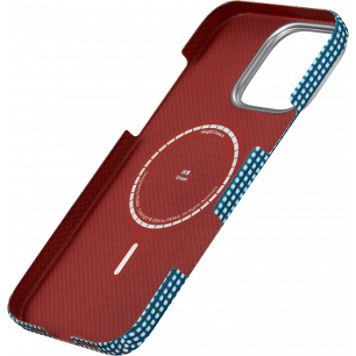 Чехол Pitaka Ultra-Slim Case для iPhone 16 Pro, Ocean Blue