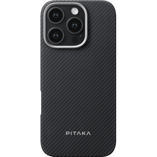 Чехол Pitaka Ultra-Slim Case для iPhone 16 Pro, черный