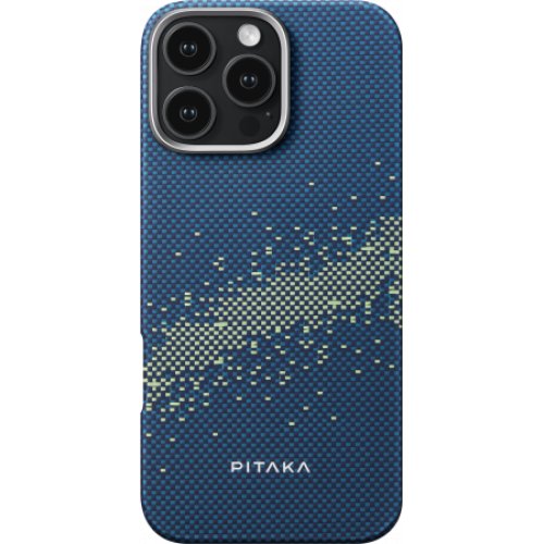 Чехол Pitaka StarPeak Tactile Woven case для iPhone 16 Pro Max, Milky Way Galaxy