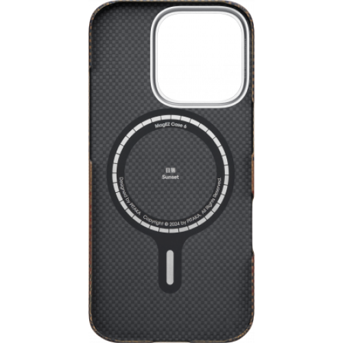 Чехол Pitaka Tactile Woven case для iPhone 16 Pro Max - Sunset