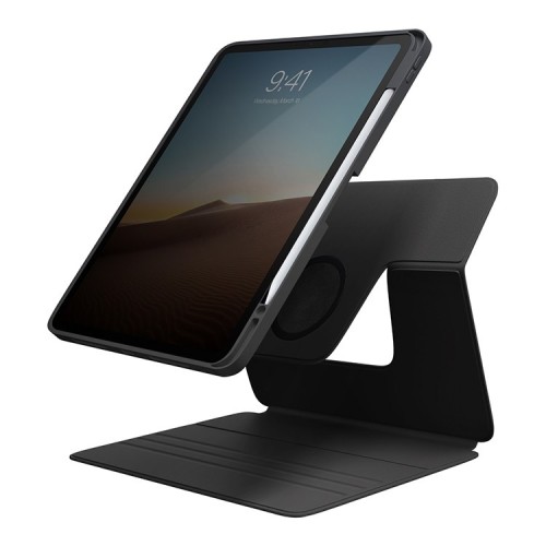 Чехол-подставка Uniq для iPad Pro 11 (2022/21) / Air 10.9 (2022/20) ROVUS Magnetic 360 Rotating Detachable Black