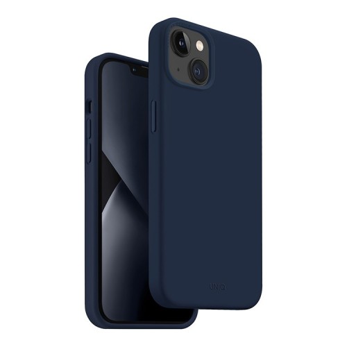 Чехол Uniq для iPhone 14 Plus чехол LINO Blue