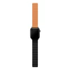 Ремешок uBear Mode для Apple Watch M/L (42, 44, 45, 49 мм), силиконовый, чёрный/оранжевый