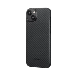 Чехол Pitaka MagEZ Case 4 для iPhone 15 (6.1"), кевлар (арамид), черно-серый