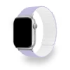 Ремешок uBear Mode для Apple Watch S/M (38, 40, 41 мм), силиконовый, лавандовый/белый