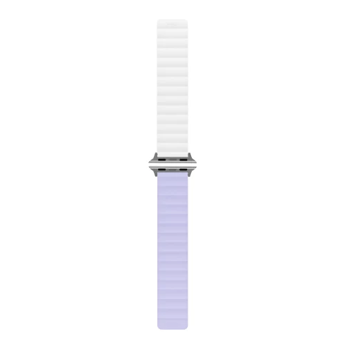 Ремешок uBear Mode для Apple Watch S/M (38, 40, 41 мм), силиконовый, лавандовый/белый