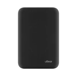 Внешний аккумулятор uBear Flow Magnetic Power bank 10000mAh, PD20W, чёрный