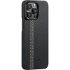 Чехол Pitaka Fusion Weaving MagEZ Case 4 для iPhone 15 Pro Max (6.7"), кевлар (арамид), Rhapsody