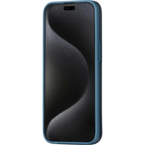Противоударный чехол Pitaka MagEZ Pro 4 для iPhone 15 Pro (6.1"), кевлар (арамид), синий