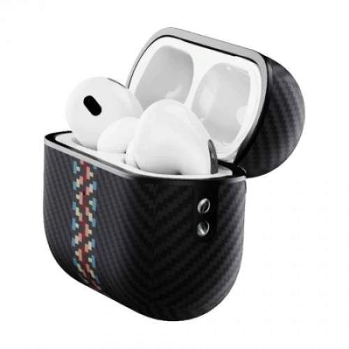 Чехол Fusion Weaving Pitaka MagEZ для наушников AirPods Pro 2, Rhapsody